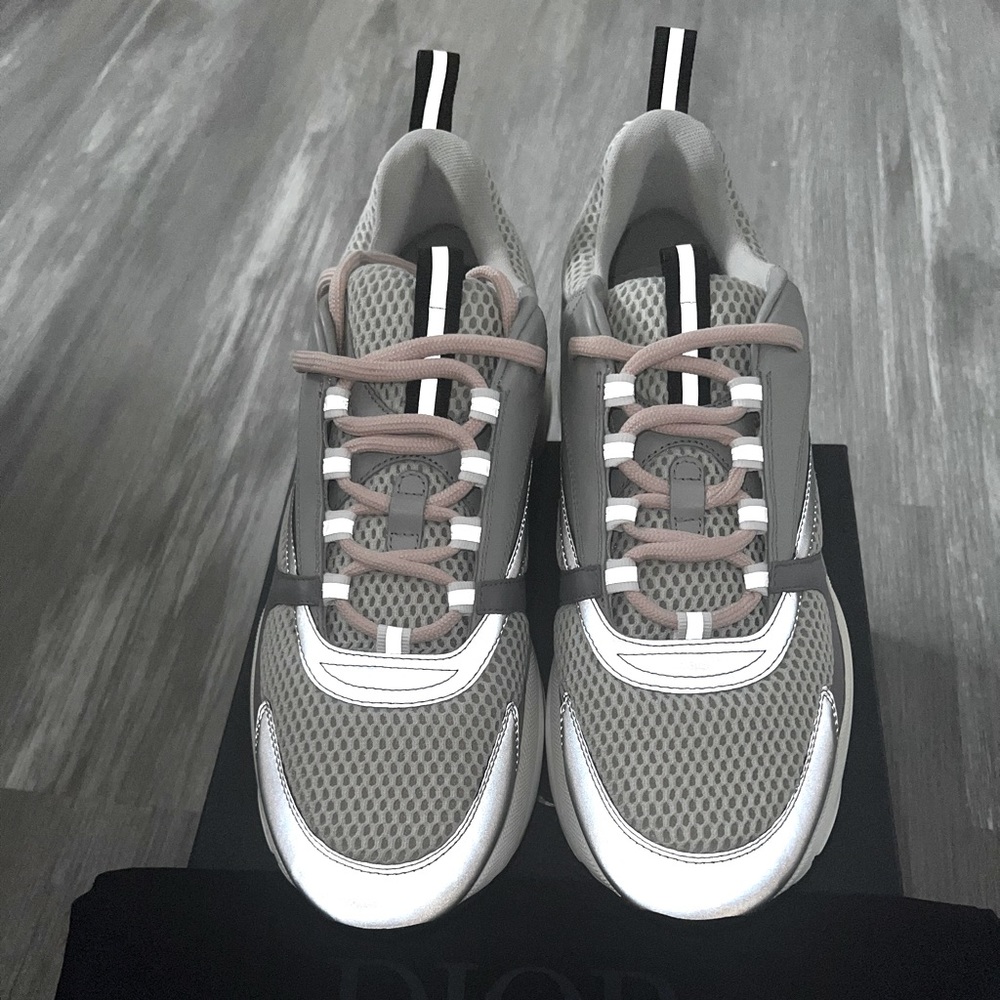 *Brand New* Dior B22 Gray Mesh Sneakers